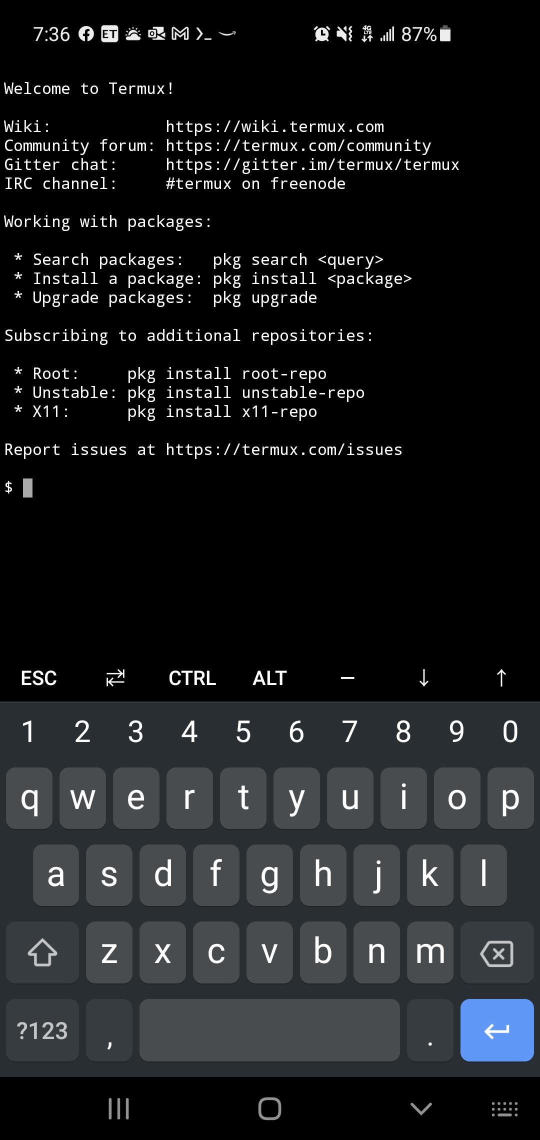 android termux.api